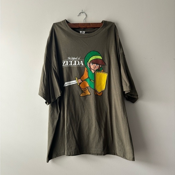 Zelda men's t-shirt‎ color green size 2xl - Picture 1 of 5